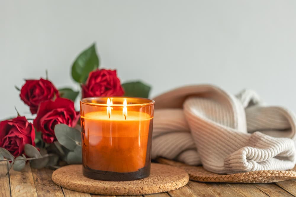 Vela rechaud aromatizada: o detalhe que muda o ambiente